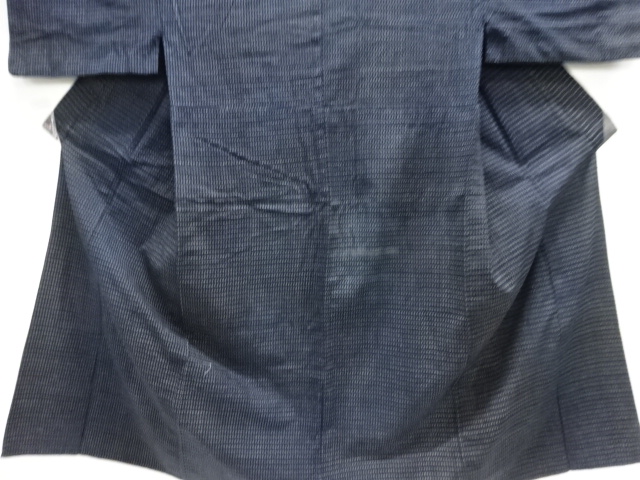  アンティーク　木綿本場久留米書生絣男物着物